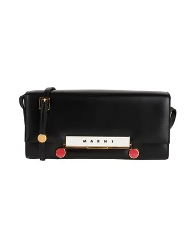 Marni Woman Cross-body Bag Black Size - Cow Leather