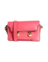 Marni Woman Cross-body Bag Red Size - Cow Leather, Brass, Steel In Pink