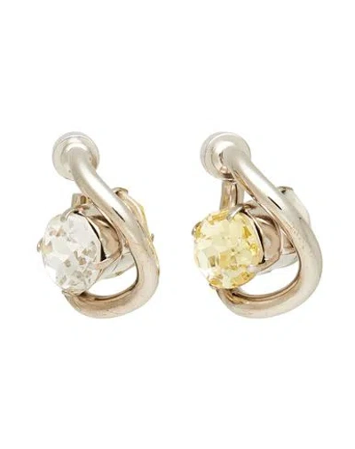 Marni Woman Earrings Silver Size - Metal In Gold