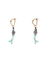 Marni Push-clasp Earrings In Blue