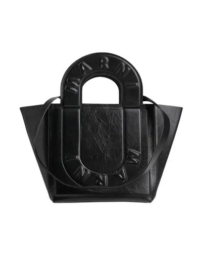Marni Woman Handbag Black Size - Cow Leather