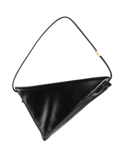 Marni Woman Handbag Black Size - Cow Leather, Brass
