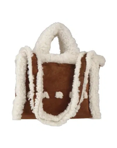 Marni Woman Handbag Brown Size - Shearling