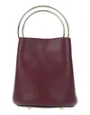 Marni Handbags In Maroon