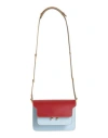 Marni Woman Handbag Burgundy Size - Calfskin In Red