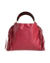 Marni Woman Handbag Burgundy Size - Leather In Red