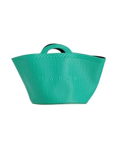 Marni Woman Handbag Emerald Green Size - Cow Leather
