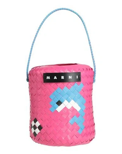 Marni Woman Handbag Fuchsia Size - Plastic In Pink