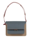 Marni Woman Handbag Lead Size - Leather In Gray