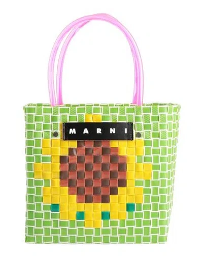 Marni Woman Handbag Light Green Size - Plastic