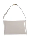 Marni Woman Handbag Light Grey Size - Polyester, Polyurethane, Ecobrass In Gray
