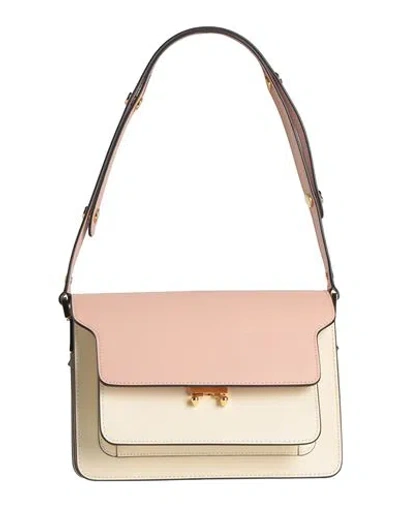 Marni Trunk Shoulder Bag In Pink