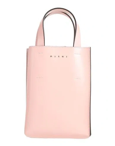 Marni Woman Handbag Light Pink Size - Cow Leather