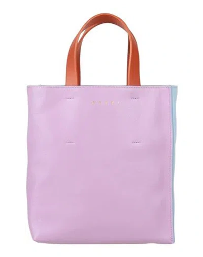 Marni Woman Handbag Lilac Size - Leather In Purple