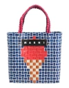 Marni Woman Handbag Navy Size - Textile Fibers In Navy