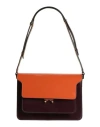Marni Woman Handbag Orange Size - Soft Leather In Orange