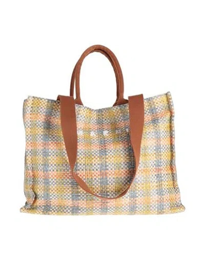 Marni Woman Handbag Pastel Blue Size - Polyamide, Polyester, Brass