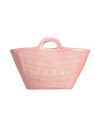 Marni Woman Handbag Pink Size - Cotton, Polyamide, Cow Leather, Brass