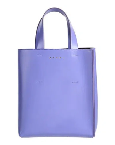 Marni Solid Color Handbags In Blue