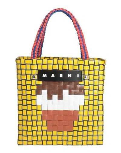 Marni Woman Handbag Yellow Size - Textile Fibers