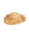 Marni Woman Hat Sand Size L Paper In Beige