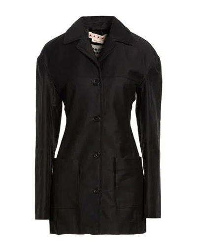 Marni Woman Jacket Black Size 4 Cotton