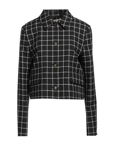 Marni Woman Jacket Black Size 8 Virgin Wool