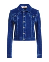 Marni Woman Jacket Blue Size 8 Cotton, Acrylic, Viscose