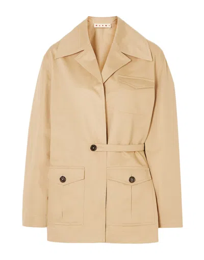 Marni Jackets In Beige