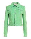 Marni Woman Jacket Lime Green Size 6 Cotton, Acrylic, Viscose
