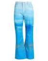 Marni Woman Jeans Azure Size 8 Cotton, Elastane In Blue