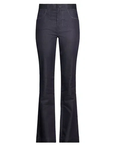 Marni Woman Jeans Blue Size 33 Cotton, Elastane