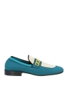 Marni Woman Loafers Deep Jade Size 10 Textile Fibers In Green