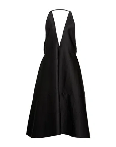 Marni Woman Maxi Dress Black Size 4 Polyester In Multi