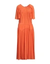 Marni Woman Maxi Dress Orange Size 0 Silk