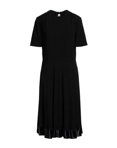 Marni Woman Midi Dress Black Size 0 Viscose, Acetate