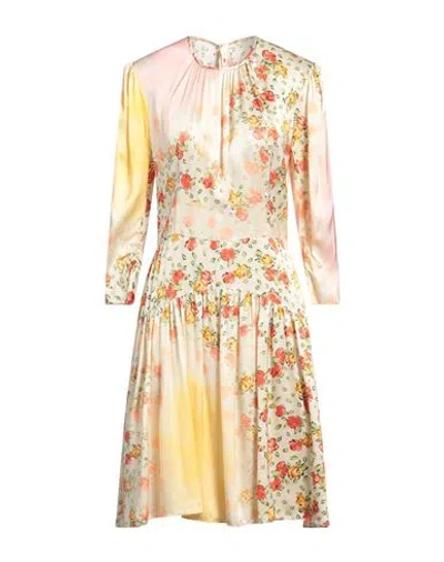 Marni Woman Midi Dress Cream Size 8 Viscose In White