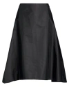 Marni Woman Midi Skirt Black Size 6 Polyamide In Black