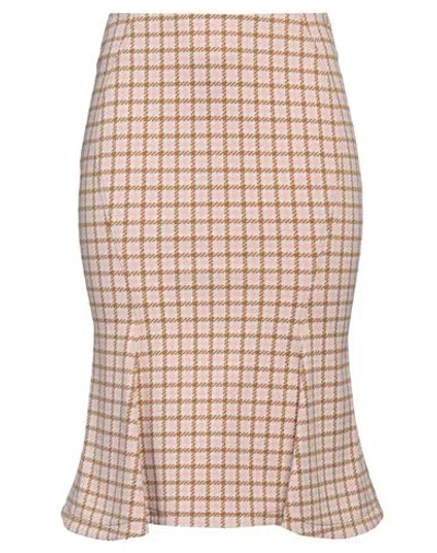 Marni Woman Midi Skirt Pink Size 4 Viscose, Polyamide, Elastane