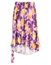 Marni Midi Skirts In Purple
