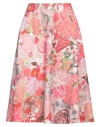 Marni Pattern Skirt In Red