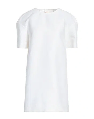 Marni Woman Mini Dress White Size 8 Cotton