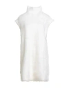 Marni Woman Mini Dress White Size 4 Mohair Wool, Polyamide, Wool, Viscose, Polyester In White