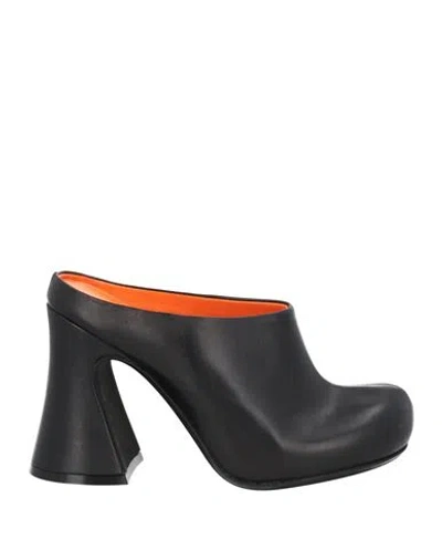 Marni Woman Mules & Clogs Black Size 7.5 Soft Leather
