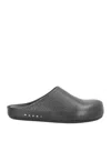 Marni Slipper Clogs In Black (black)