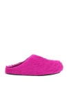 Marni Solid Color Mules In Pink