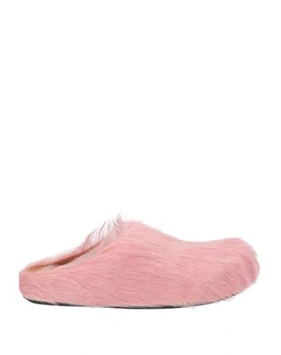 Marni Woman Mules & Clogs Pink Size 6 Leather