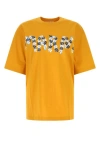 MARNI MARNI WOMAN MUSTARD COTTON OVERSIZE T-SHIRT