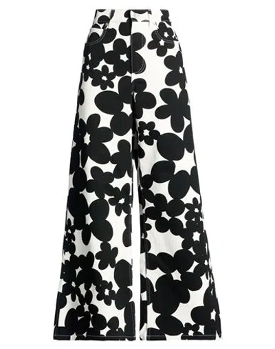 Marni Woman Pants Black Size 4 Cotton