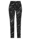 Marni Crayon Flock Stretch Denim Jeans In Black